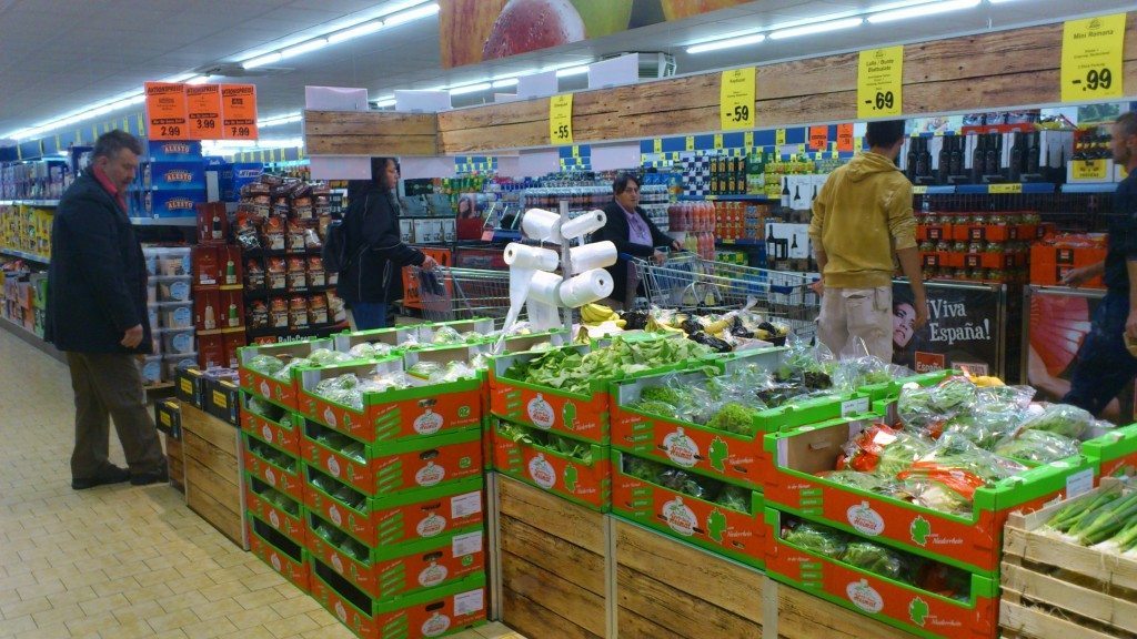 Imagen de un supermercado. Foto: CRB.