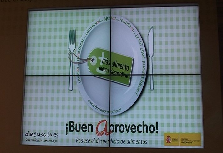 Presentación de la semana contra el desperdicio. Imagen: Juan Javier Ríos.