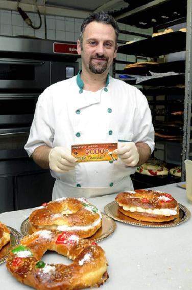 Imagen de roscones de Reyes de la confitería Casado. EFE/J.Casares