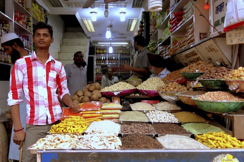 Especias en la India. Foto: EFE /Atul Vohra
