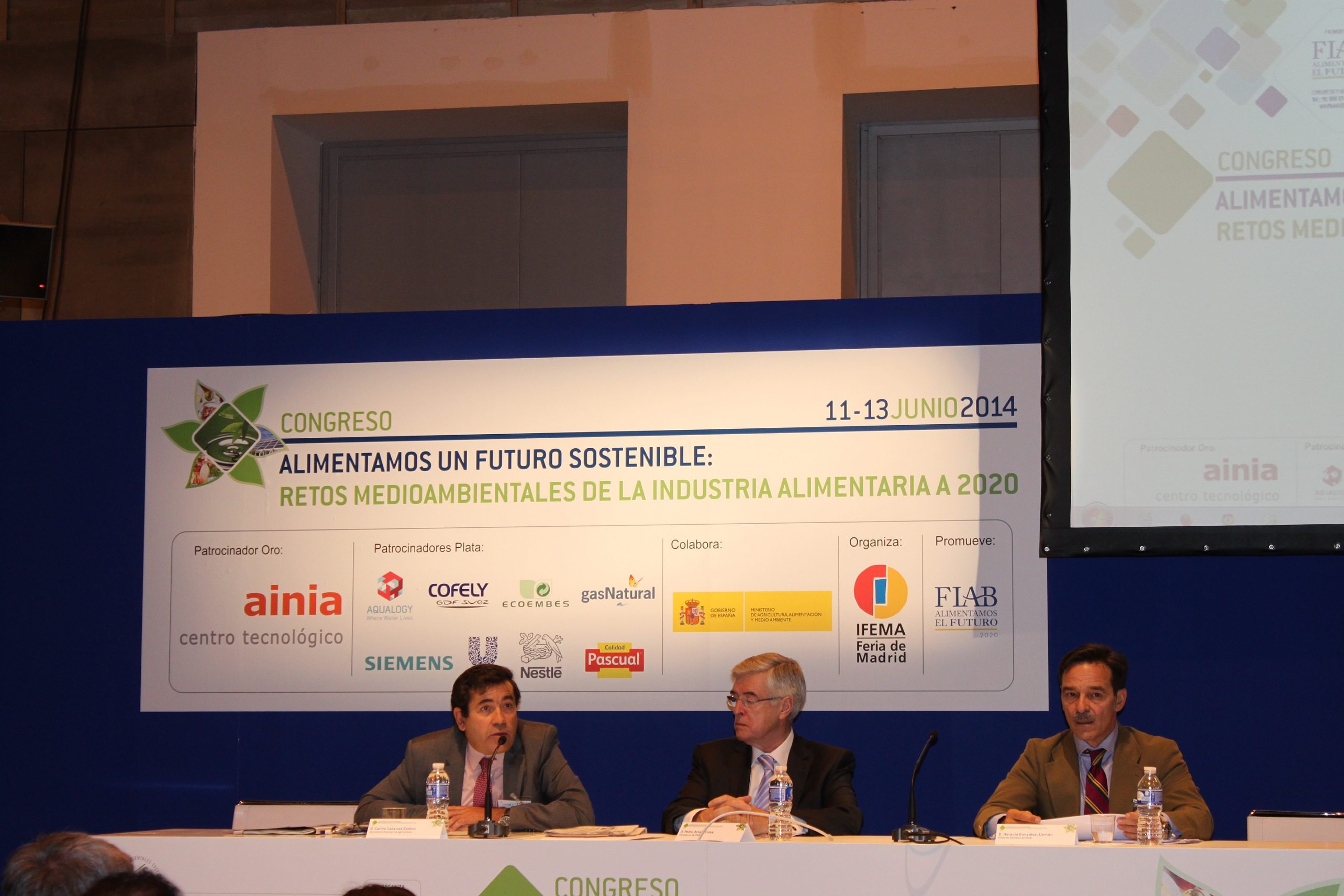 Imagen de la rueda de prensa. Foto. Magrama.