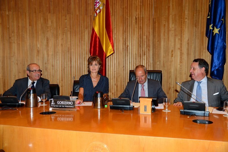 La ministra de Agricultura, Isabel García Tejerina, en la reunión sobre la PAC con las autonomías. Foto: Mapama