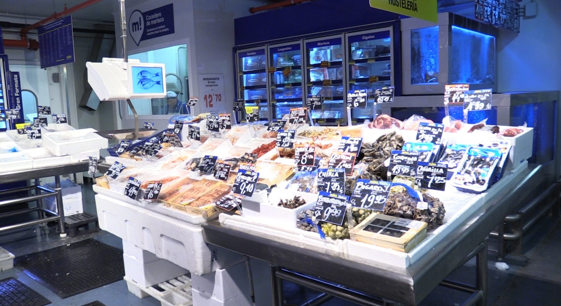Muestra de pescado en un mercado y so consumo. EFEAGRO/Cristian Gerhardt