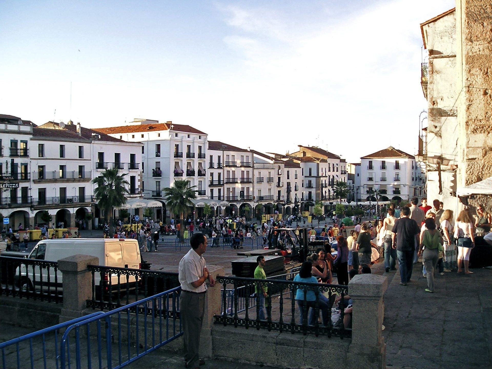 Plaza Mayor de Cáceres. Foto: EFE.