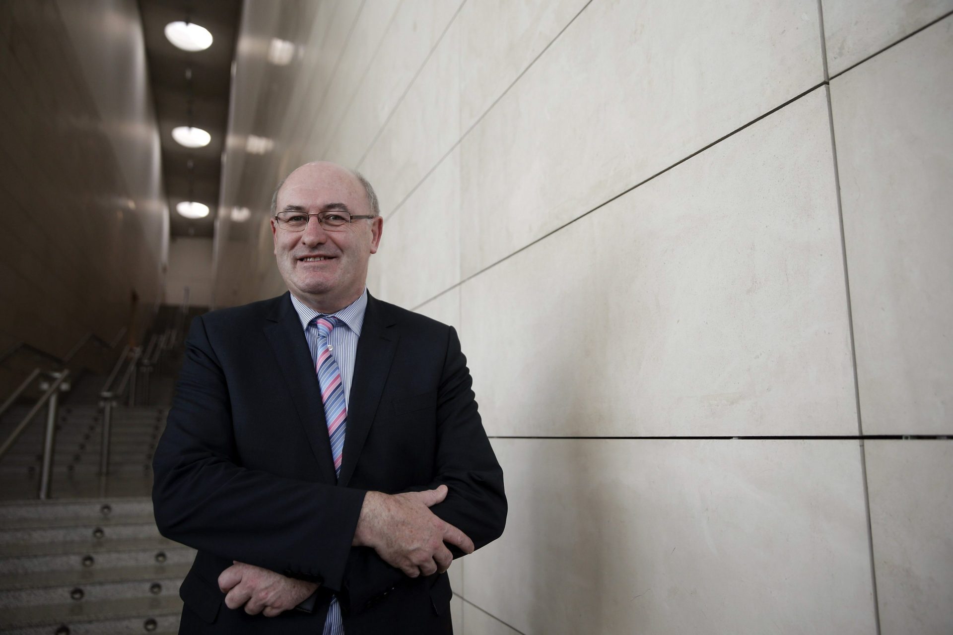 El comisario de Agricultura y Desarrollo Rural de la Unión Europea, el irlandés Phil Hogan. EFE/Kai Försterling