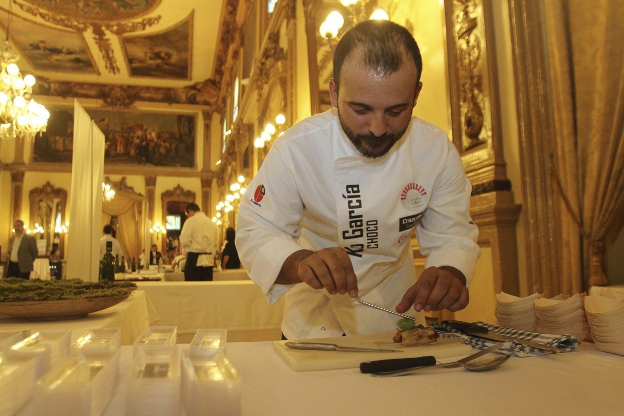 El cocinero Kisko García, del restaurante El Choco, participará en Córdoba Califato Gourmet.EFE/Salas