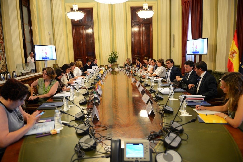 Imagen general de la conferencia sectorial del 30 de junio de 2016. EFEAGRO/Cedida por Magrama.
