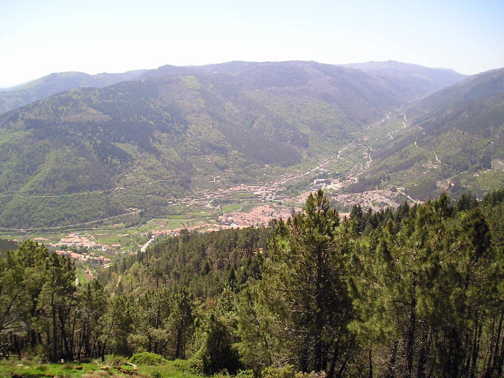 Serra da Estrela, donde se ubica el pueblo de Melo. Foto: Archivo EFE