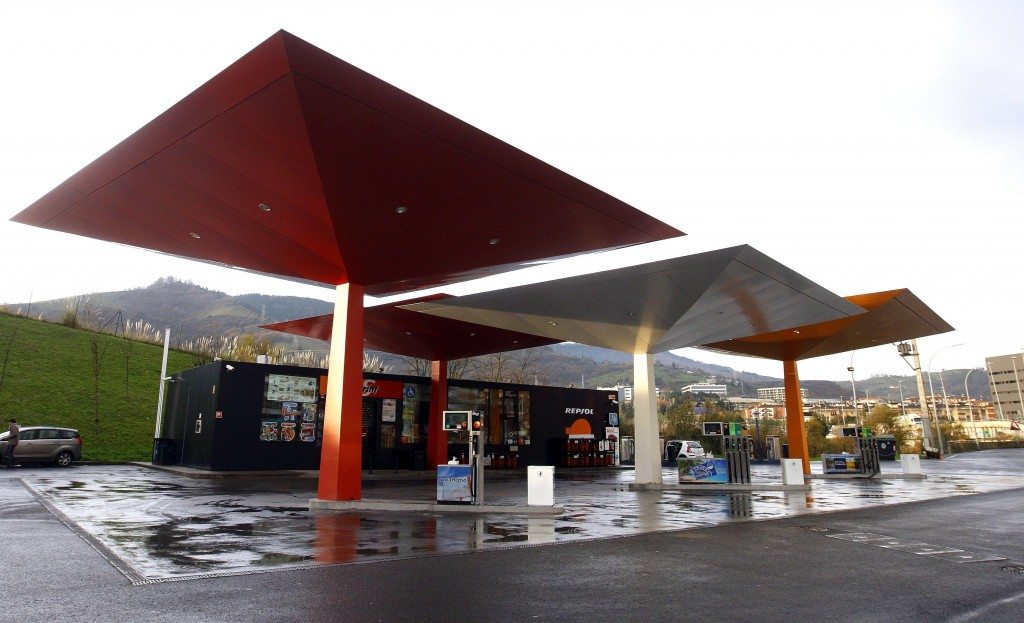 Una gasolinera de Vizcaya. EFE/Luis Tejido