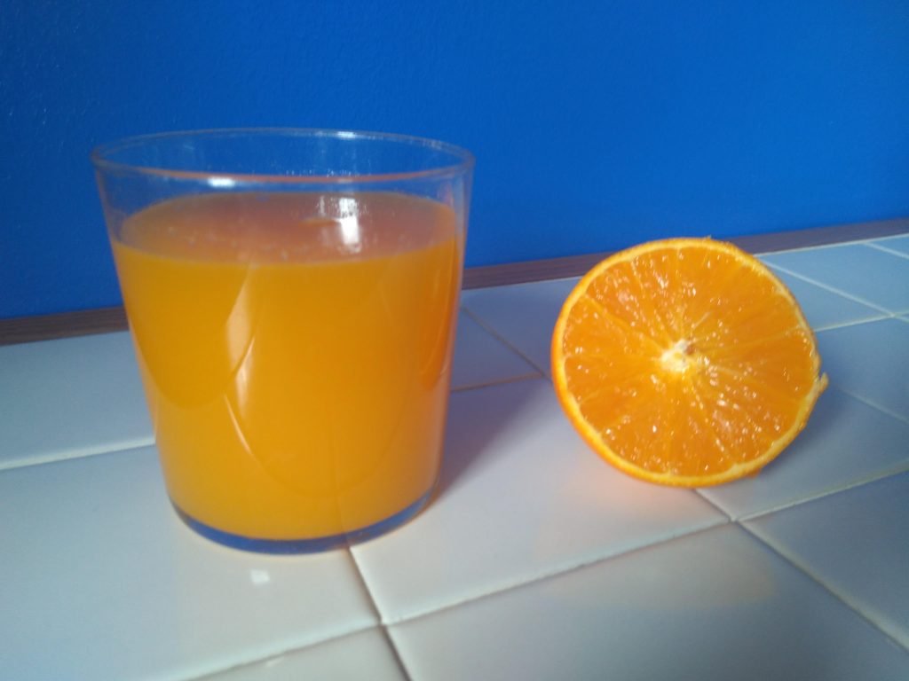 Zumo de naranja. Efegro