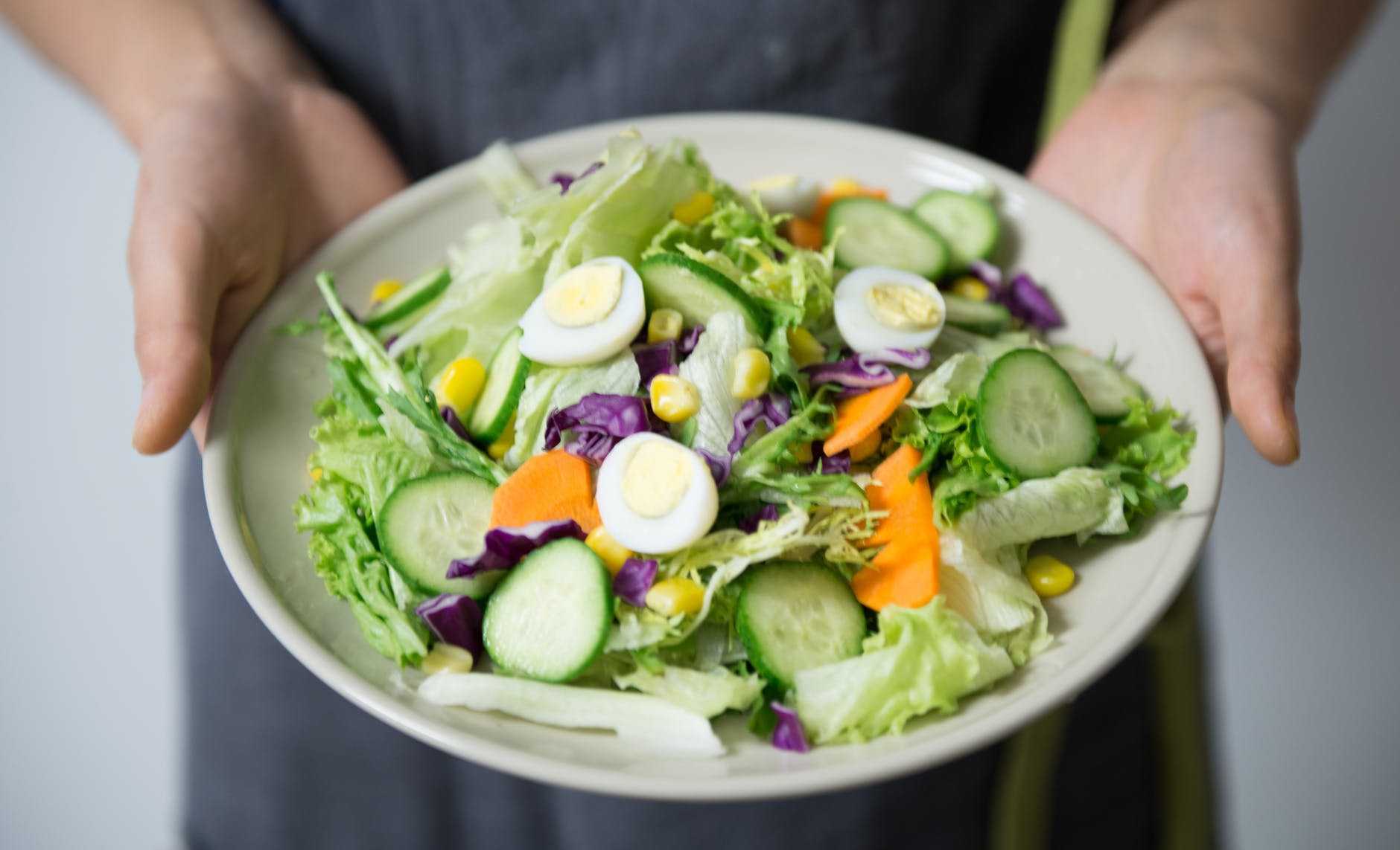 Ensalada verde, el plato más consumido. Foto: pexels