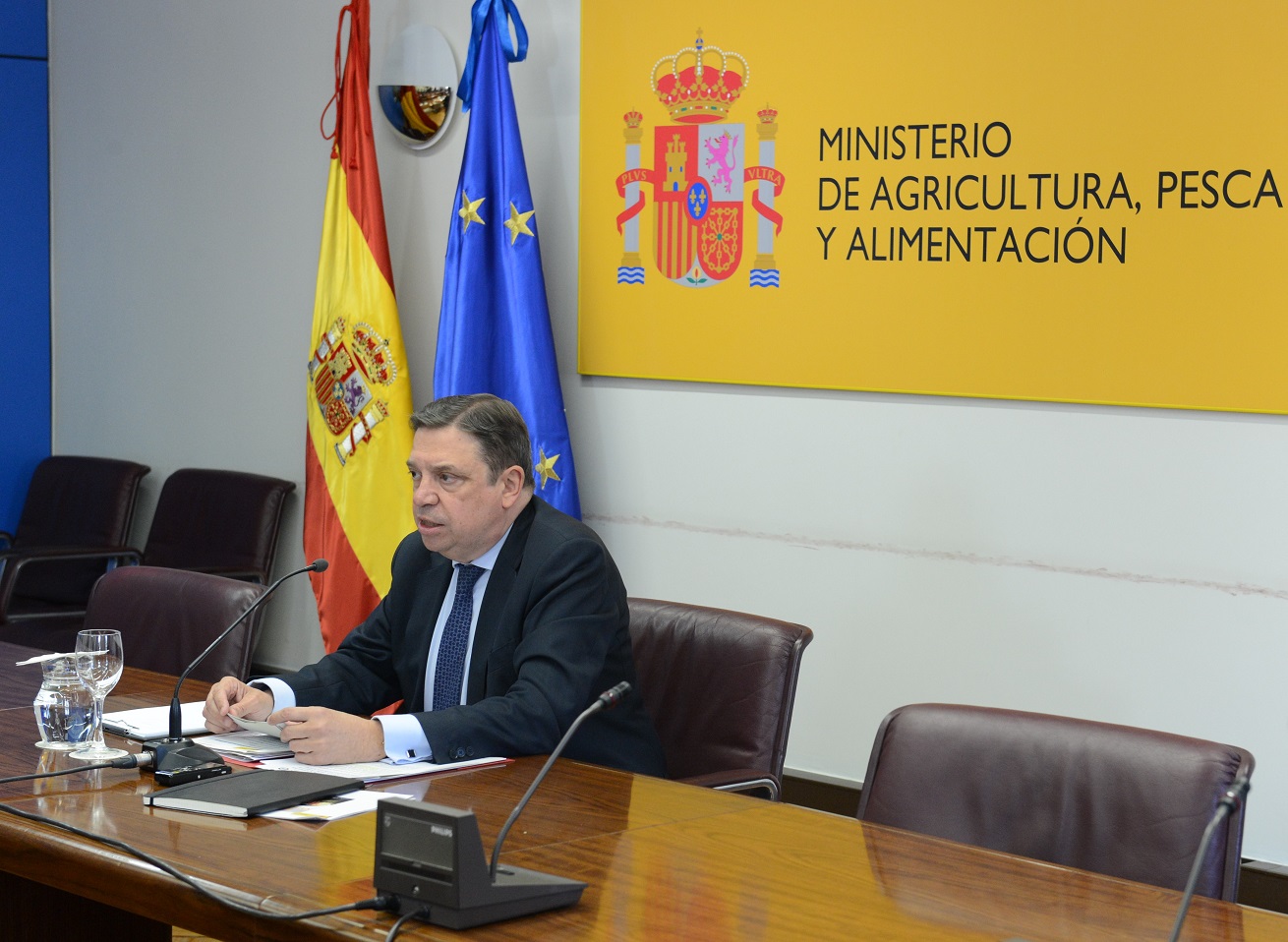 El ministro de Agricultura, Pesca y Alimentación, Luis Planas. Foto: Mapa. 