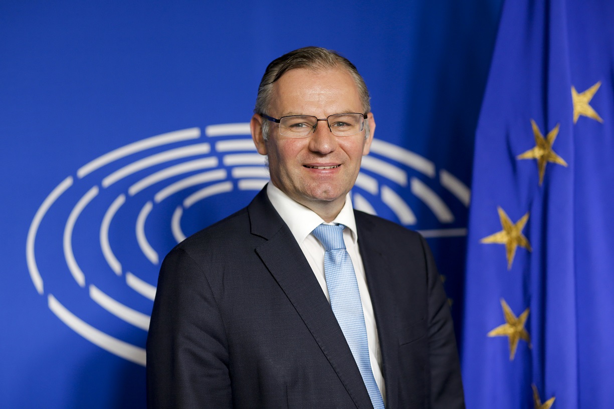 El presidente de la Comisión de Agricultura del Parlamento Europeo, Norbert Lins. Foto: Arnaud Devillers/© Parlamento Europeo.