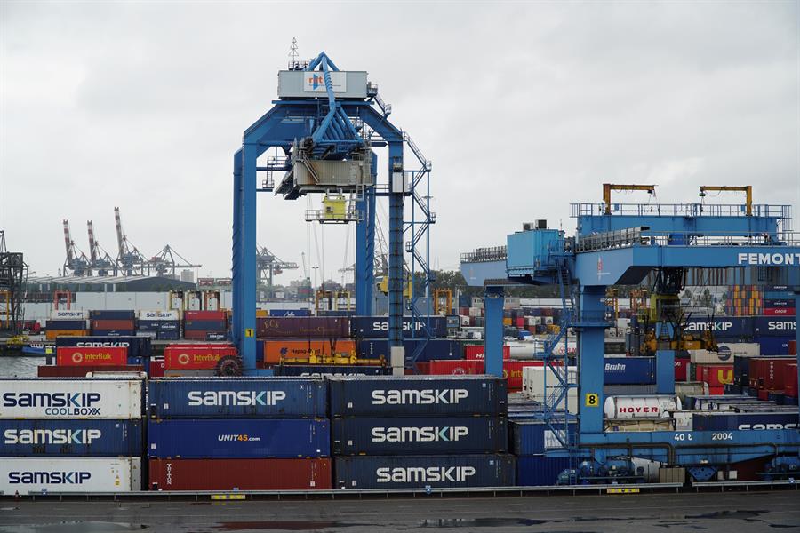 Puerto de Rotterdam (Países Bajos), importante vía de entrada de productos a la Unión Europea. Efeagro/Imane Rachidi