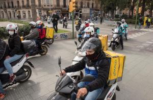 Repartidores de Glovo