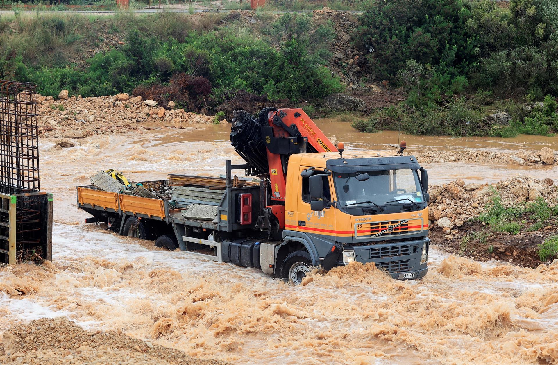 Inundaciones en Vinaròs (Castellón). Efeagro/Domenech Castelló