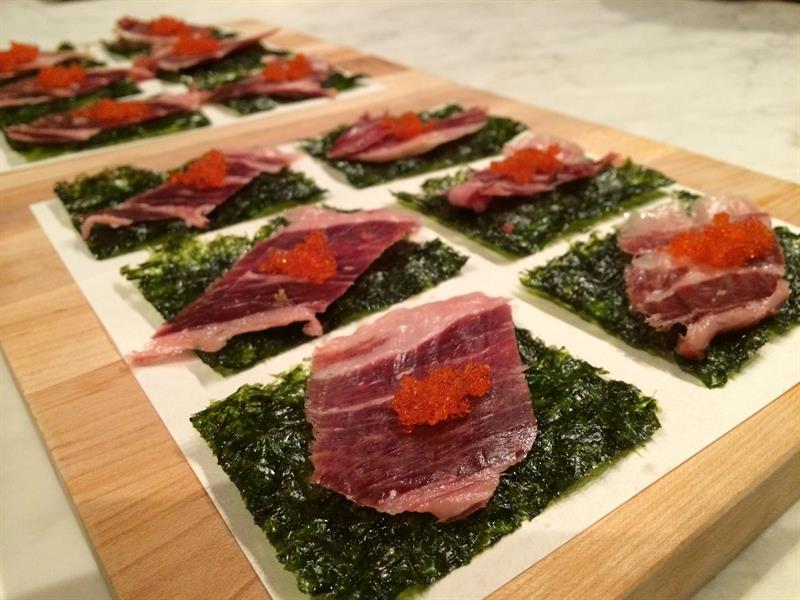 "taco asiático" de José Andrés