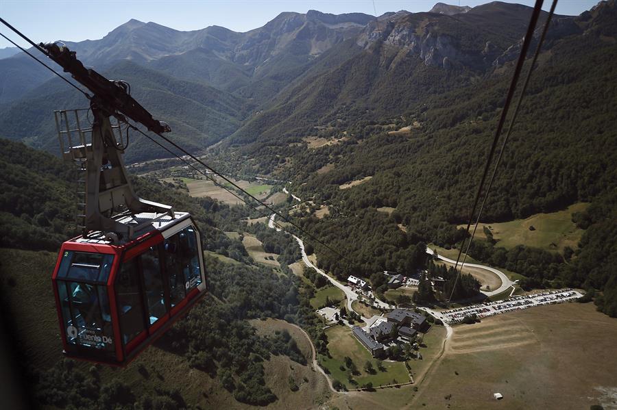 Teleférico de Fuente Dé. Efeagro/Pedro Puente Hoyos