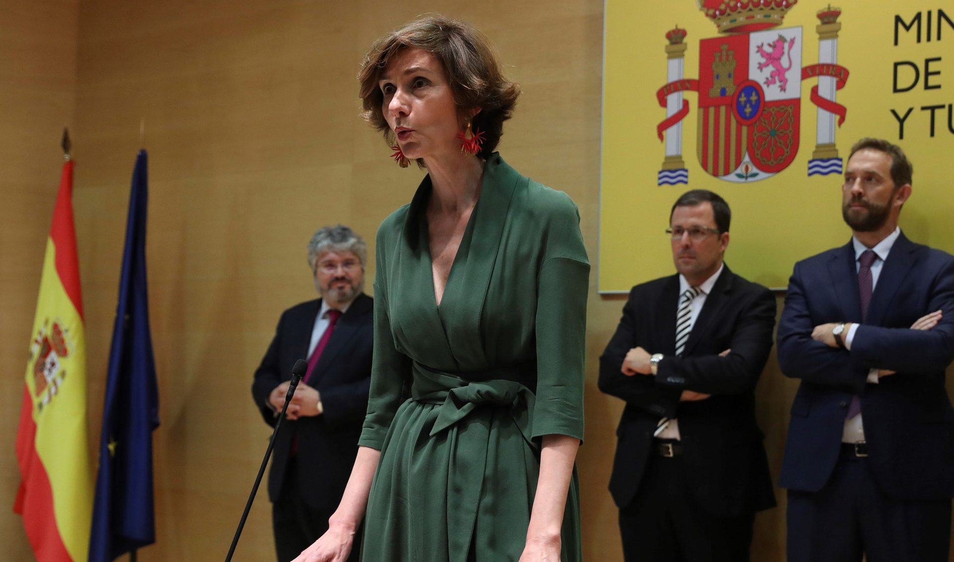 La nueva secretaria de Estado de Turismo, Isabel Oliver. Foto: EFE/J.J.Guillén