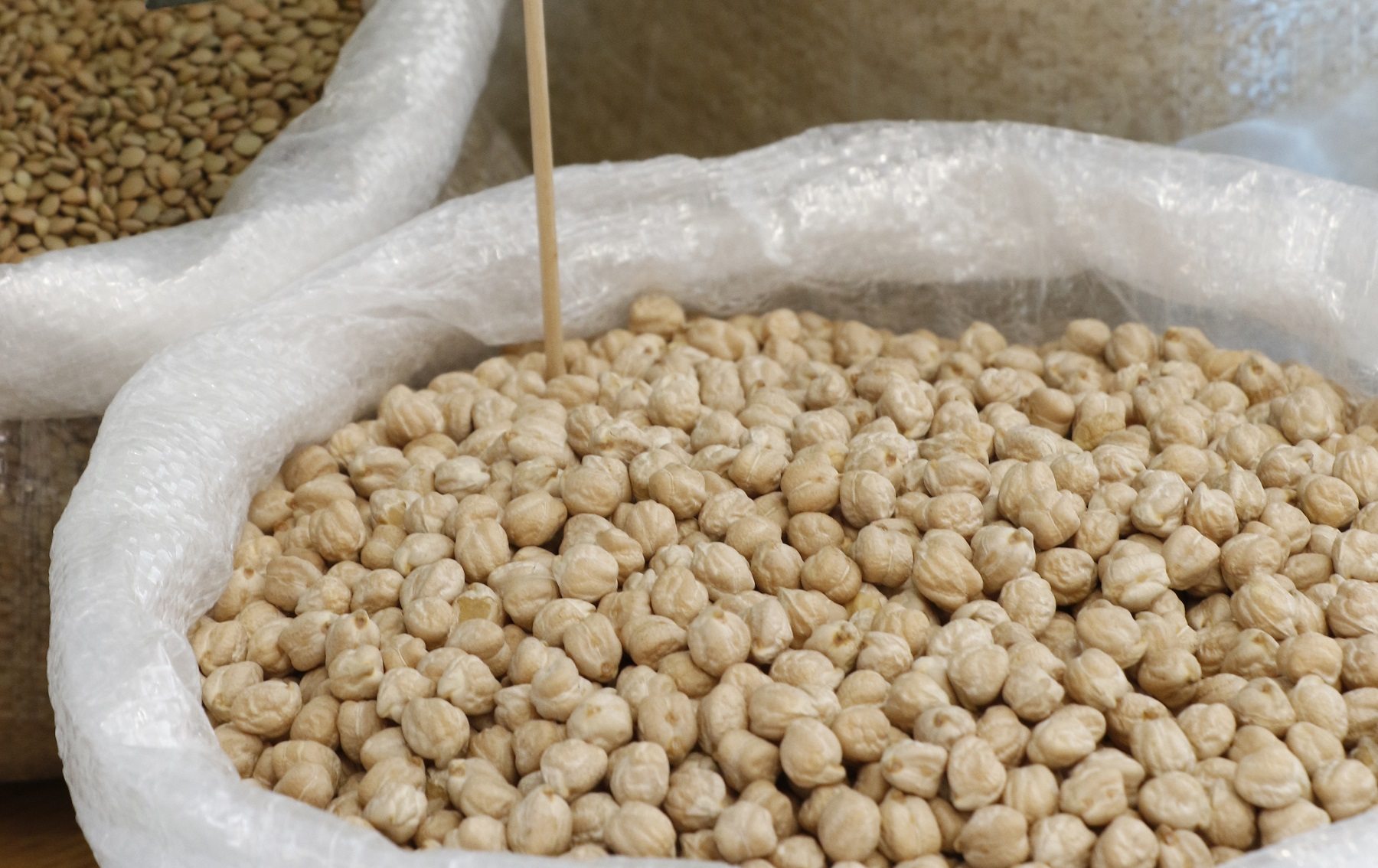 Garbanzos. Foto: Cedida por Asociación de Legumbristas de España.