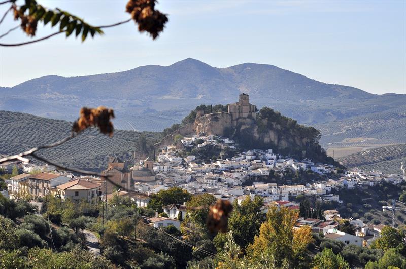 Vista de la localidad granadina de Montefrío. EFE/Castillo Loxa