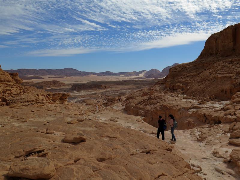 Viajes guiados por tribus beduinas en la zona de Wadi al Jasala, en el sur del Sinaí (Egipto). EFE/Edu Martín
