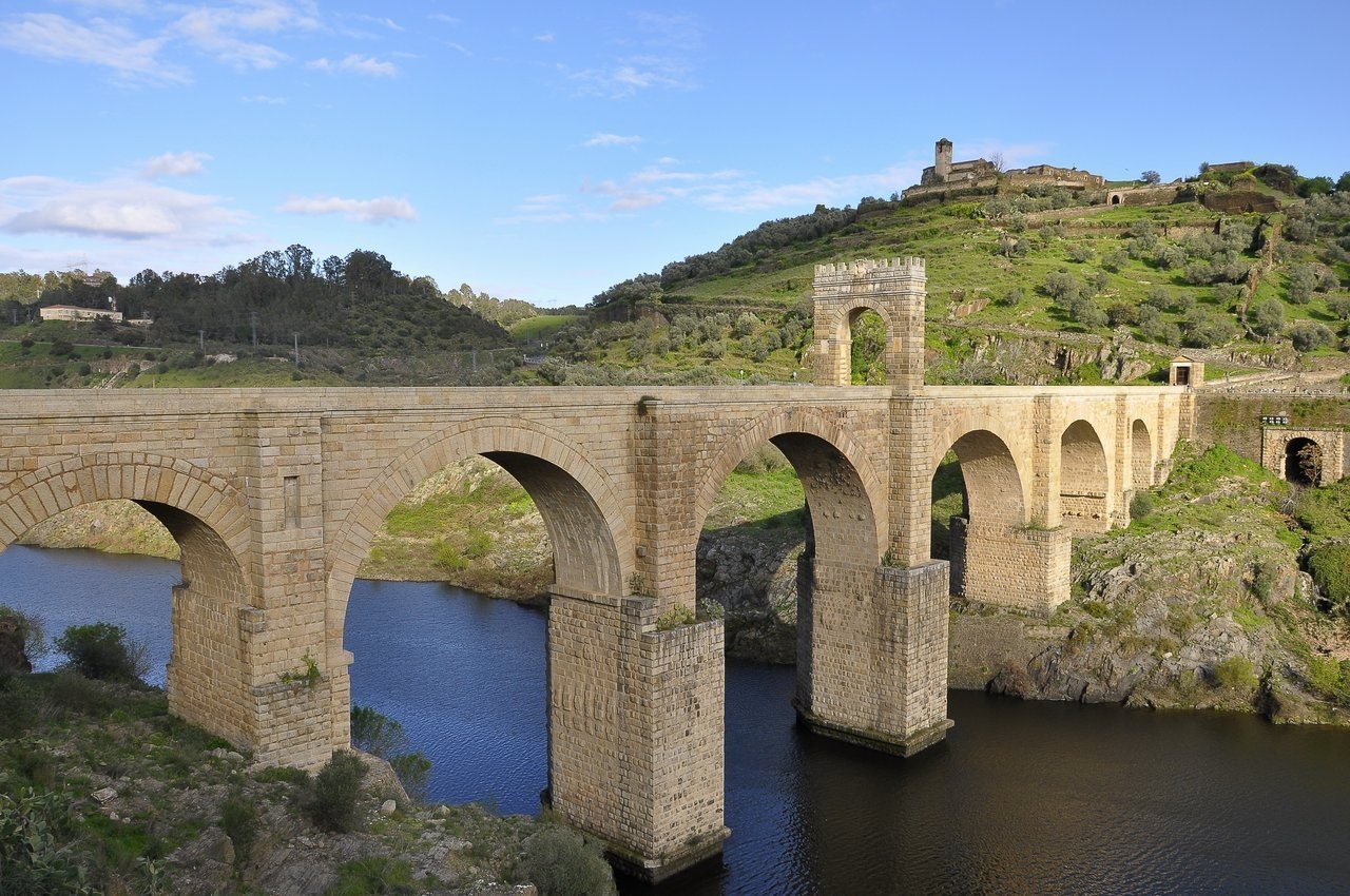 Puente de Alcántara. Imagen cedida por Turismo de Extremadura.