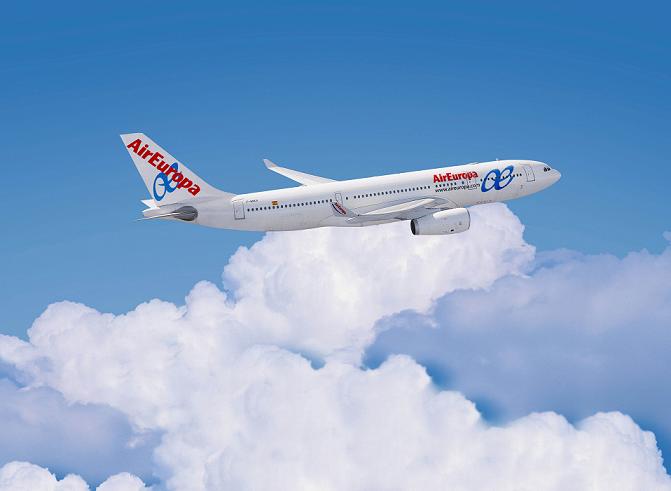 Air Europa tiene billetes combinados avión-tren. Imagen cedida por la compañía