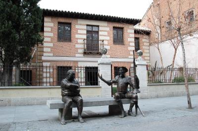 Fachada de la Casa Museo de Cervantes. EFE/J. Benet.