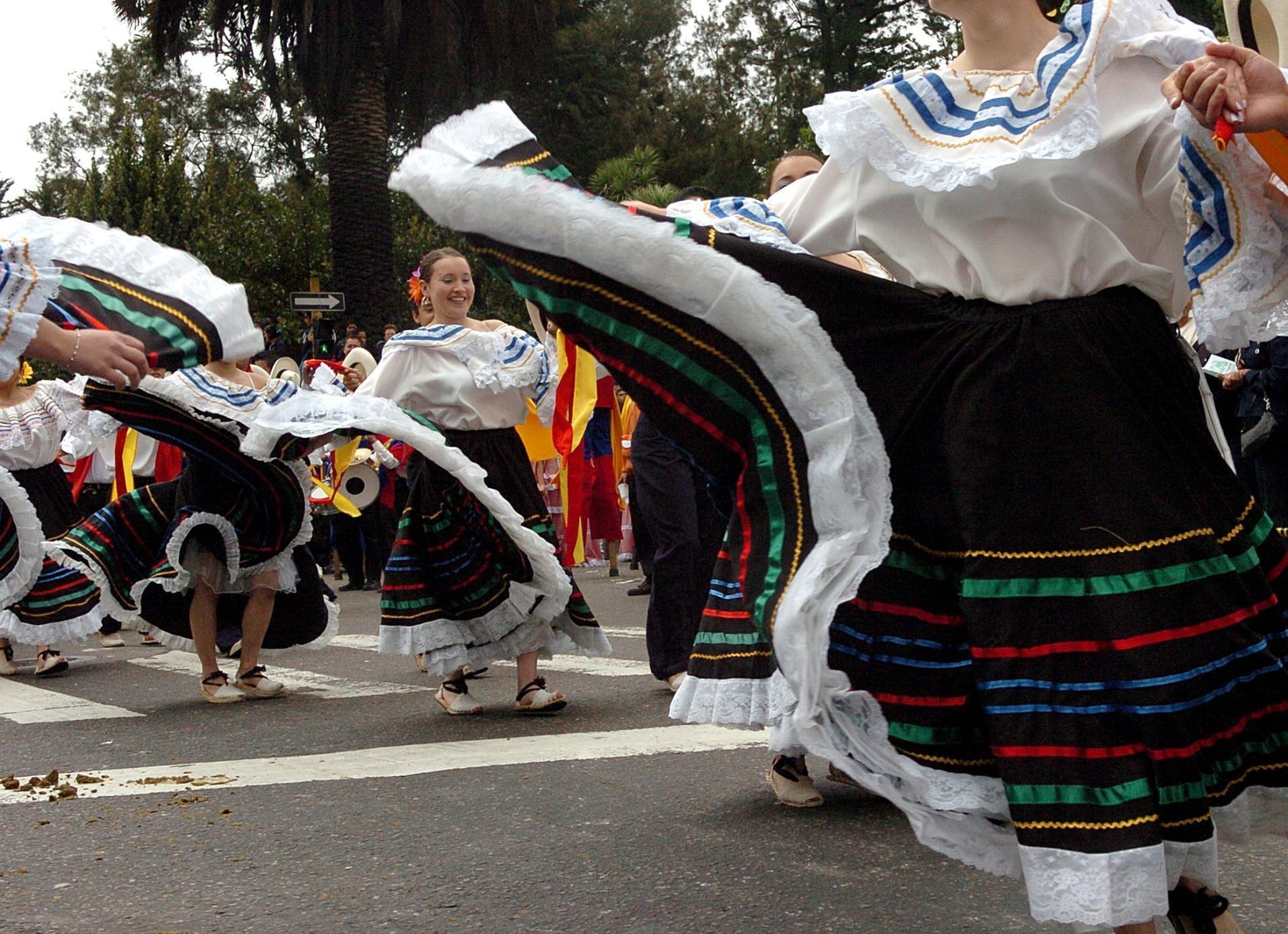 Desfile de Carnaval en Bogotá. EFE/Miguel Menéndez V.