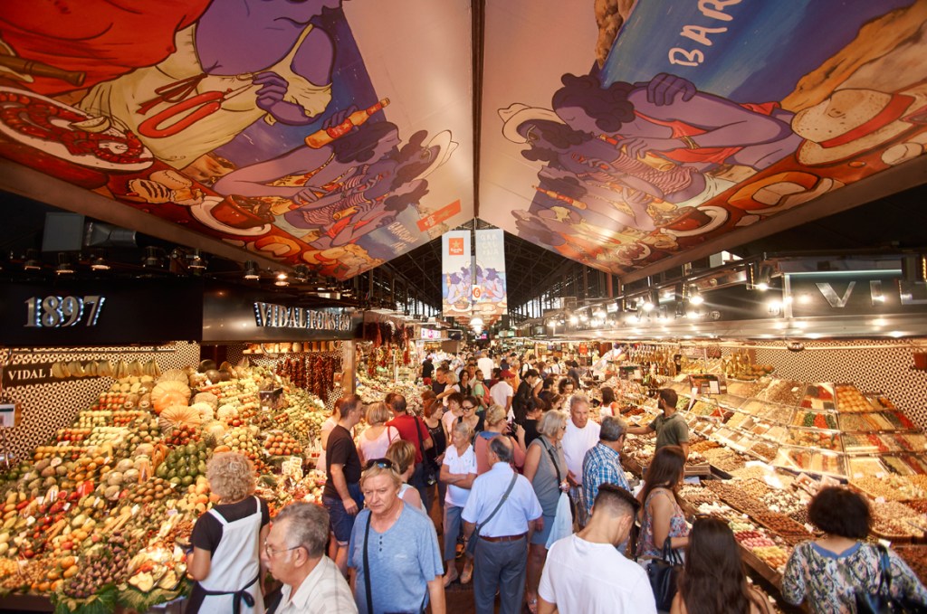 Imagen del Mercado de La Boqueria, Barcelona. Foto: Cedida por el mercado