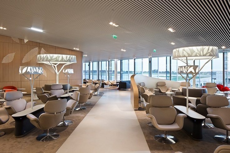 Sala VIP Business en París Charles de Gaulle. Foto. Cedida por Air France