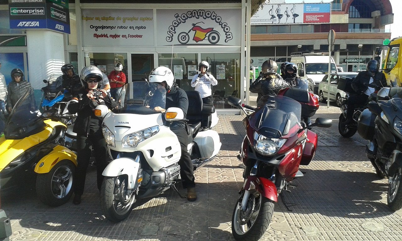 El alquiler de motocicletas es una opción muy demandada a la hora de practicar mototurismo. Foto: España en moto