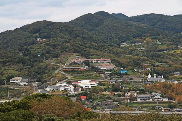 La ciudad de Sotome, en la prefectura de Nagasaki (Islas Goto, Japón). EFE/MARÍA ROLDÁN