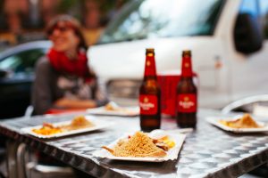 Imagen de tapas y pinchos en un bar de Lavapiés. Foto. Cedida por Festival Tapapiés