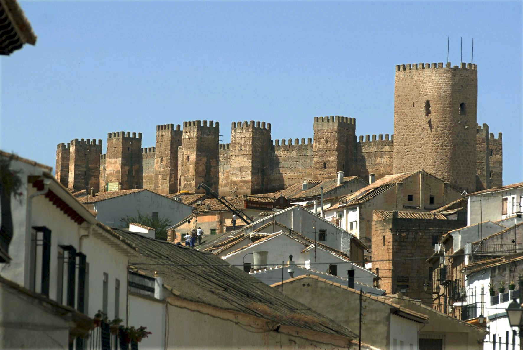 Imagen del castillo de Burgalimar en Baños de la Encina (Jaén). Foto: EFE/José Pedrosa