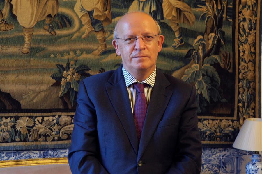 El ministro luso de Exteriores, Augusto Santos Silva. Efeagro/Irene Barahnoa/Archivo