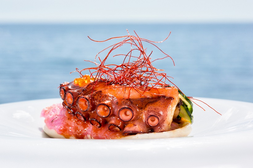 Gastronomía del restaurante beach club Soleo Marbella Foto: Cedida por Fuerte Group Hotels