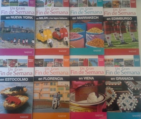 Portadas de las guías de Salvat. Foto: Efetur.