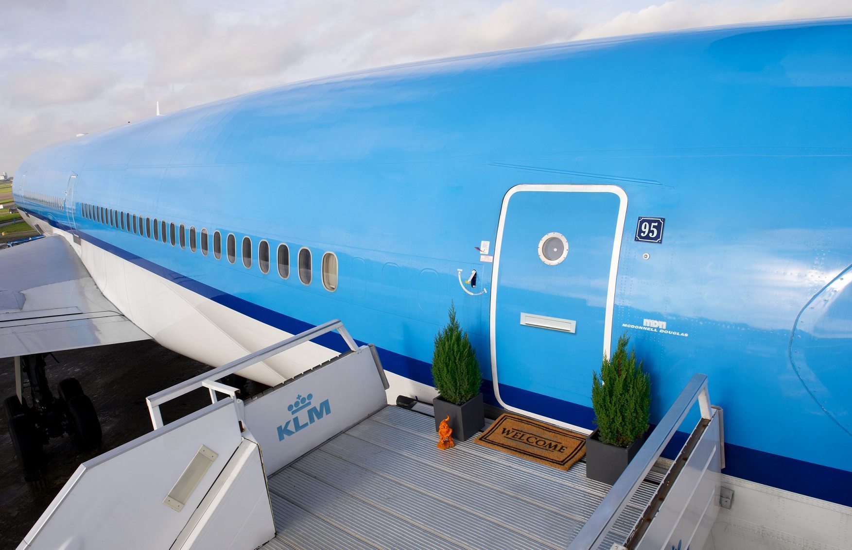 Exterior del avión MD-11. Foto. Cedida por KLM.