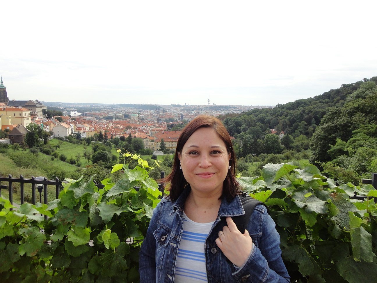 Susana Castillo en Praga. Foto. Cedida por Susana Castillo