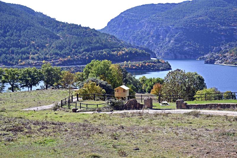 En la foto una imagen panorámica tomada en el prepirineo central catalán. EFE/Raúl Casado