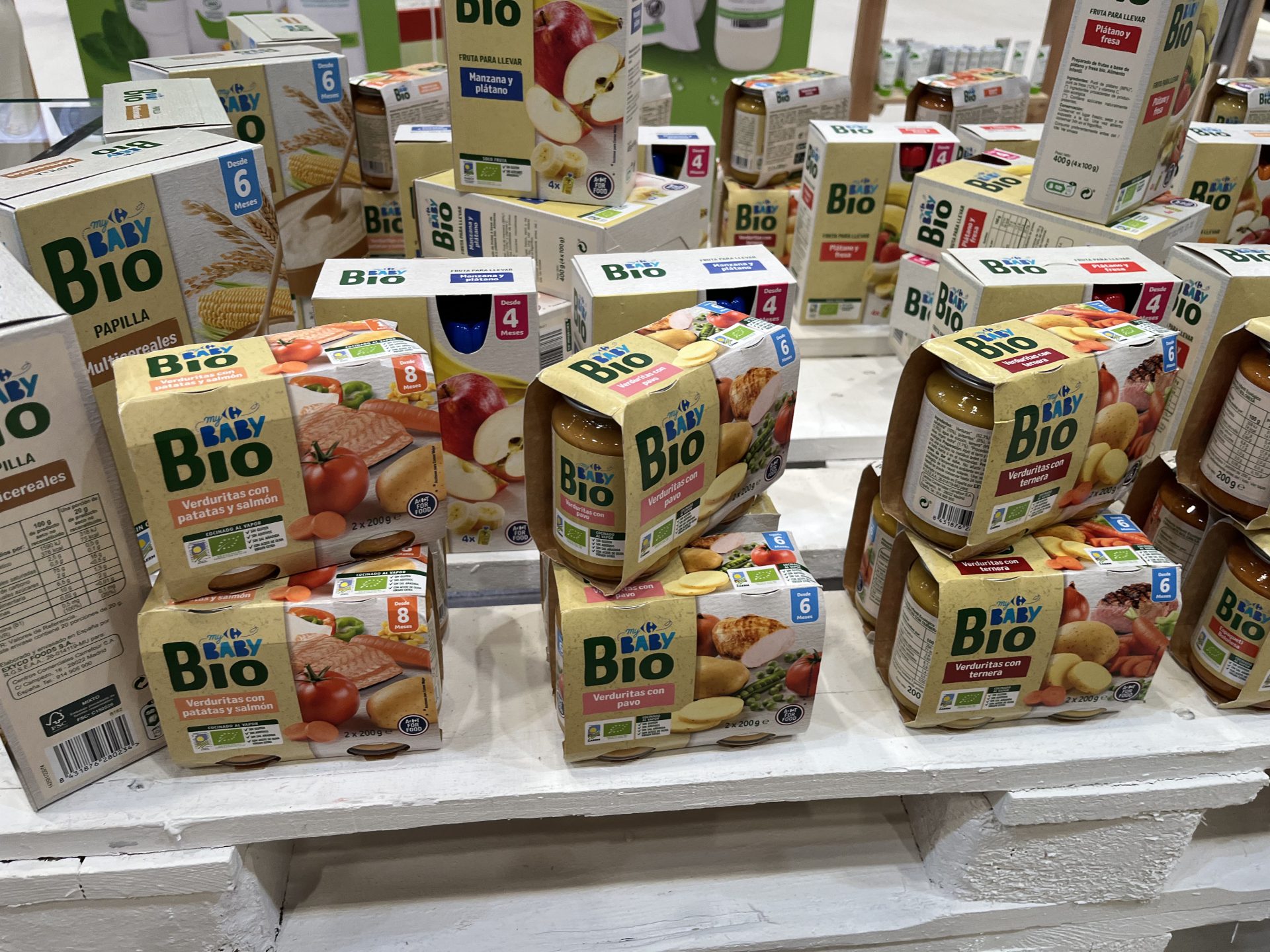 Alimentación para bebés en un supermercado. Efeagro/Rubén Figueroa