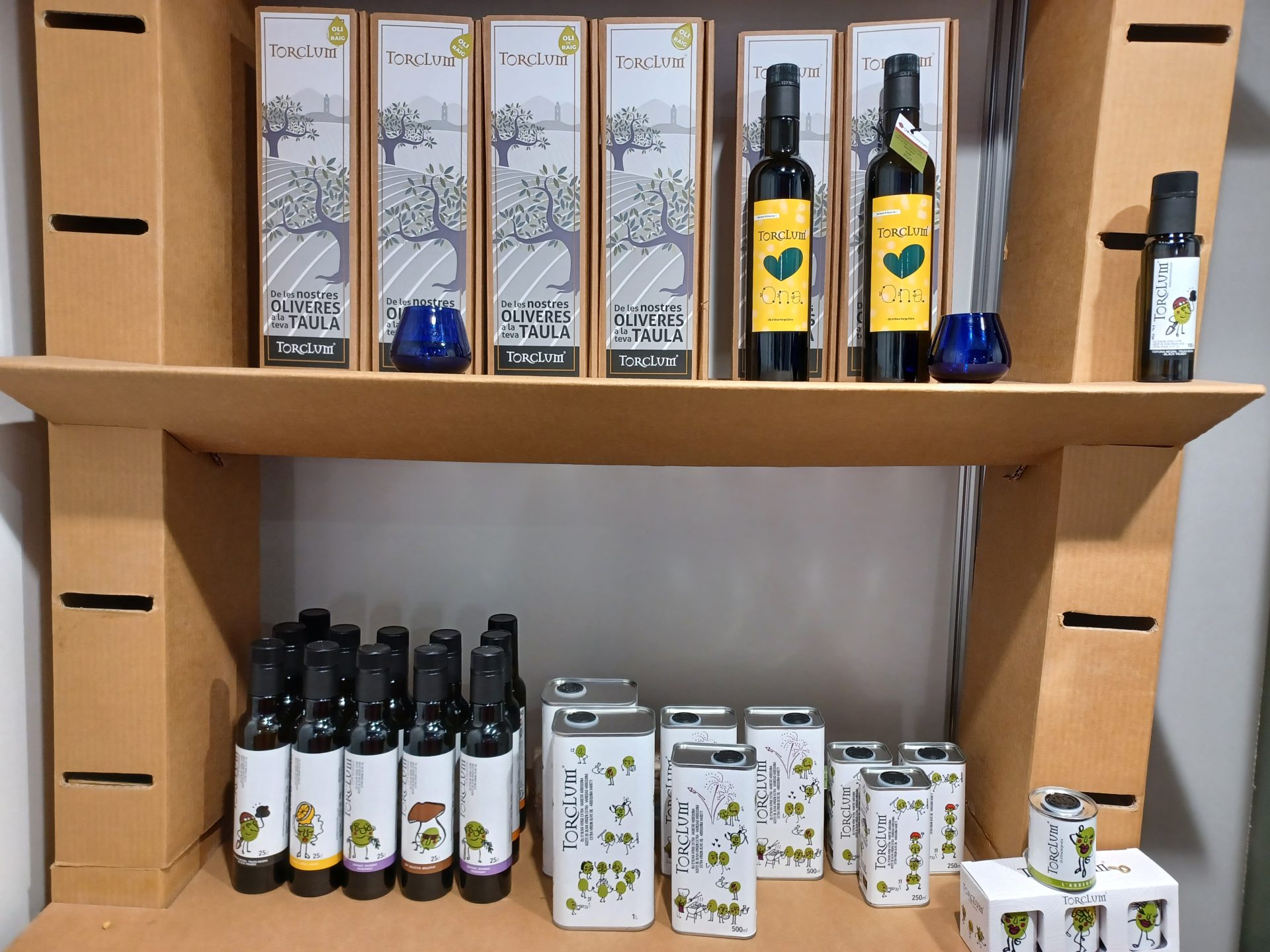 Expositor de la empresa de aceite Torclum en Gastronomic Forum Barcelona. Efeagro/Belén Delgado