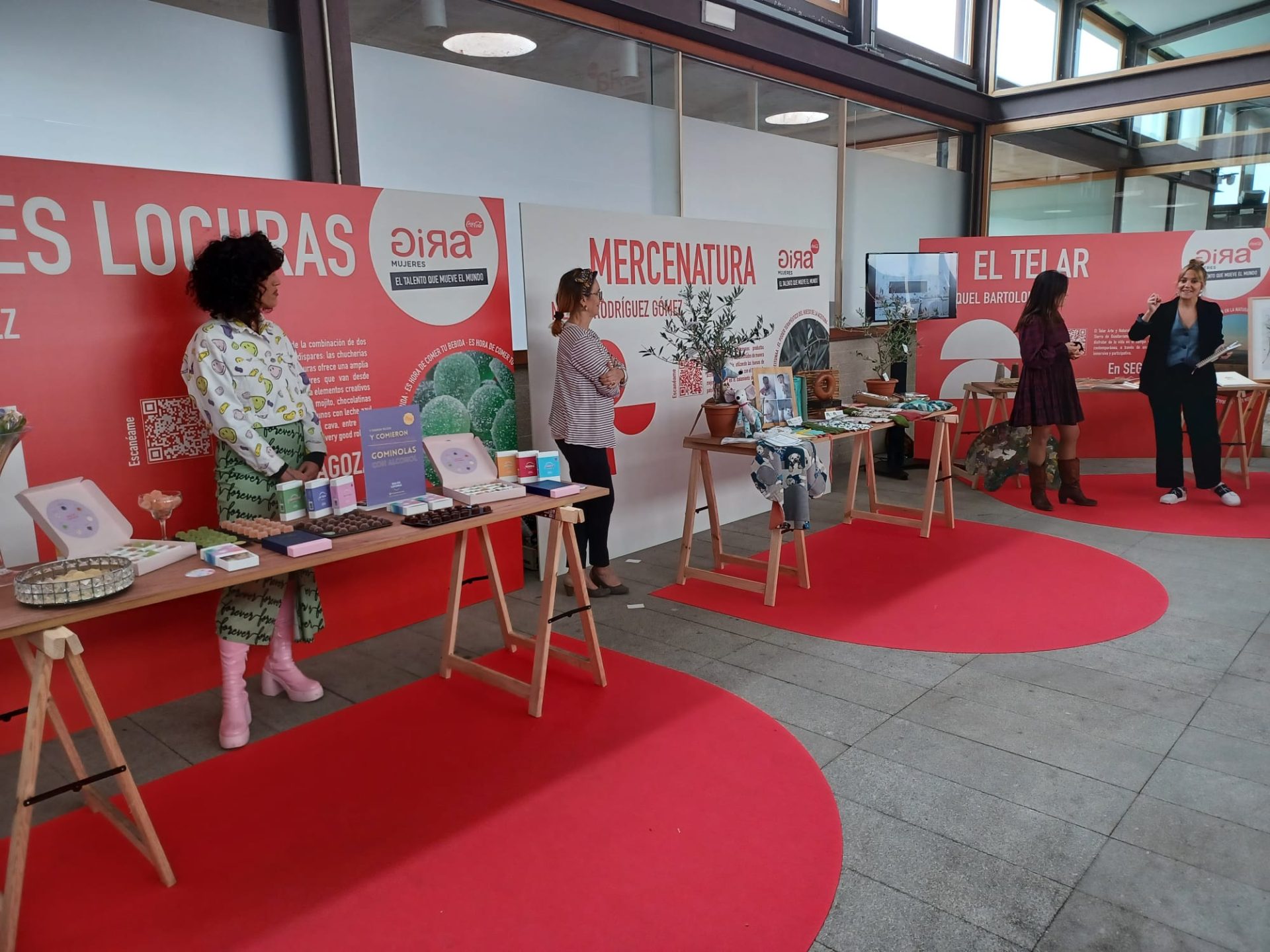 Programa de formación en emprendimiento de Coca-Cola GIRA Mujeres. Efeagro/Belén Delgado
