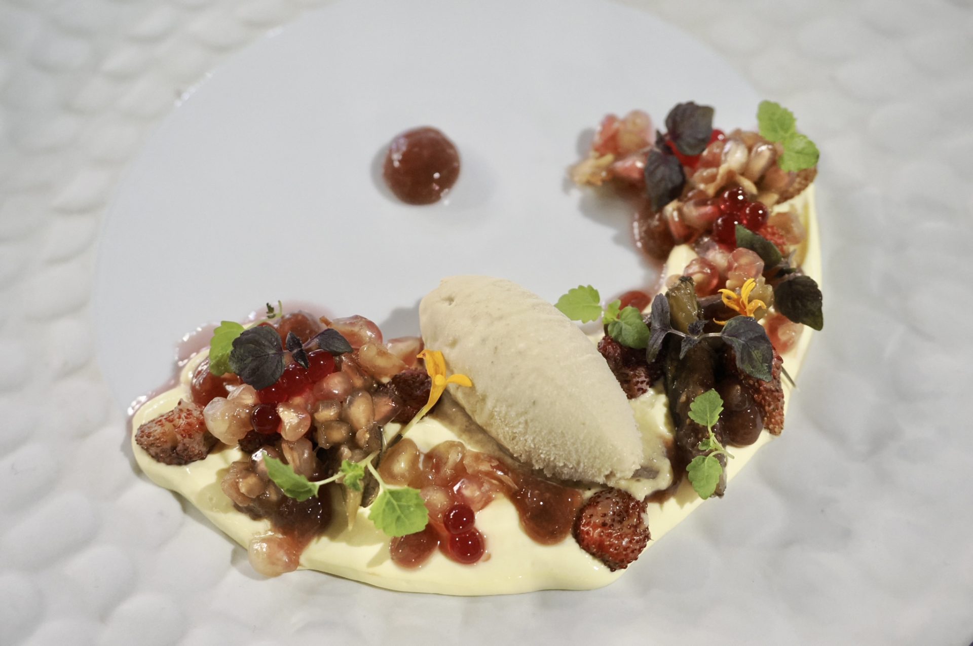 Un plato preparado en una edición pasada de Gastronomic Forum Barcelona. Efeagro/Gastronomic Forum Barcelona