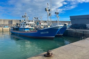 Embarcaciones atracadas en el puerto de Laredo. Efeagro/Archivo/ Miguel Ramos