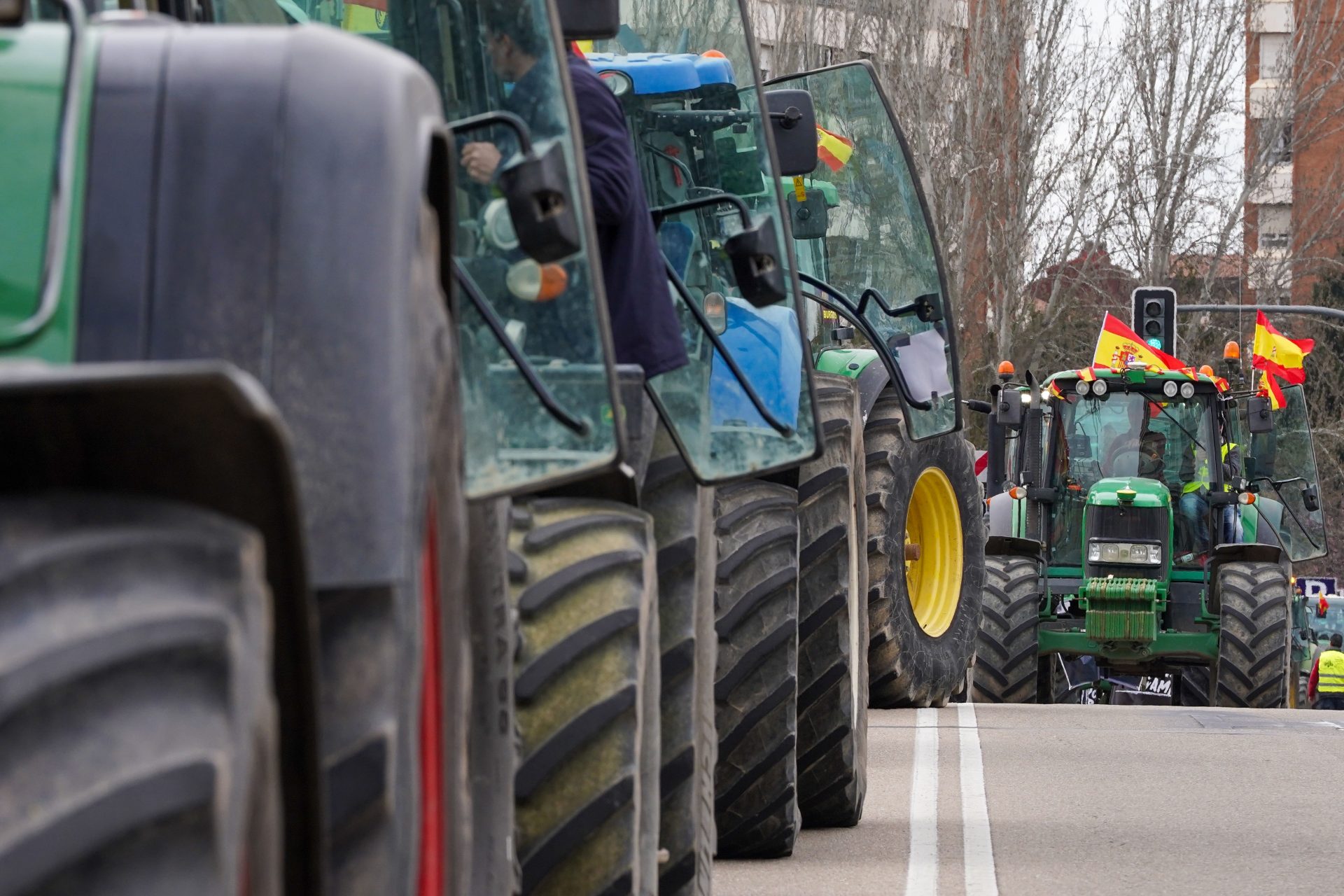 Tractorada en Valladolid. Efeagro/Nacho Gallego