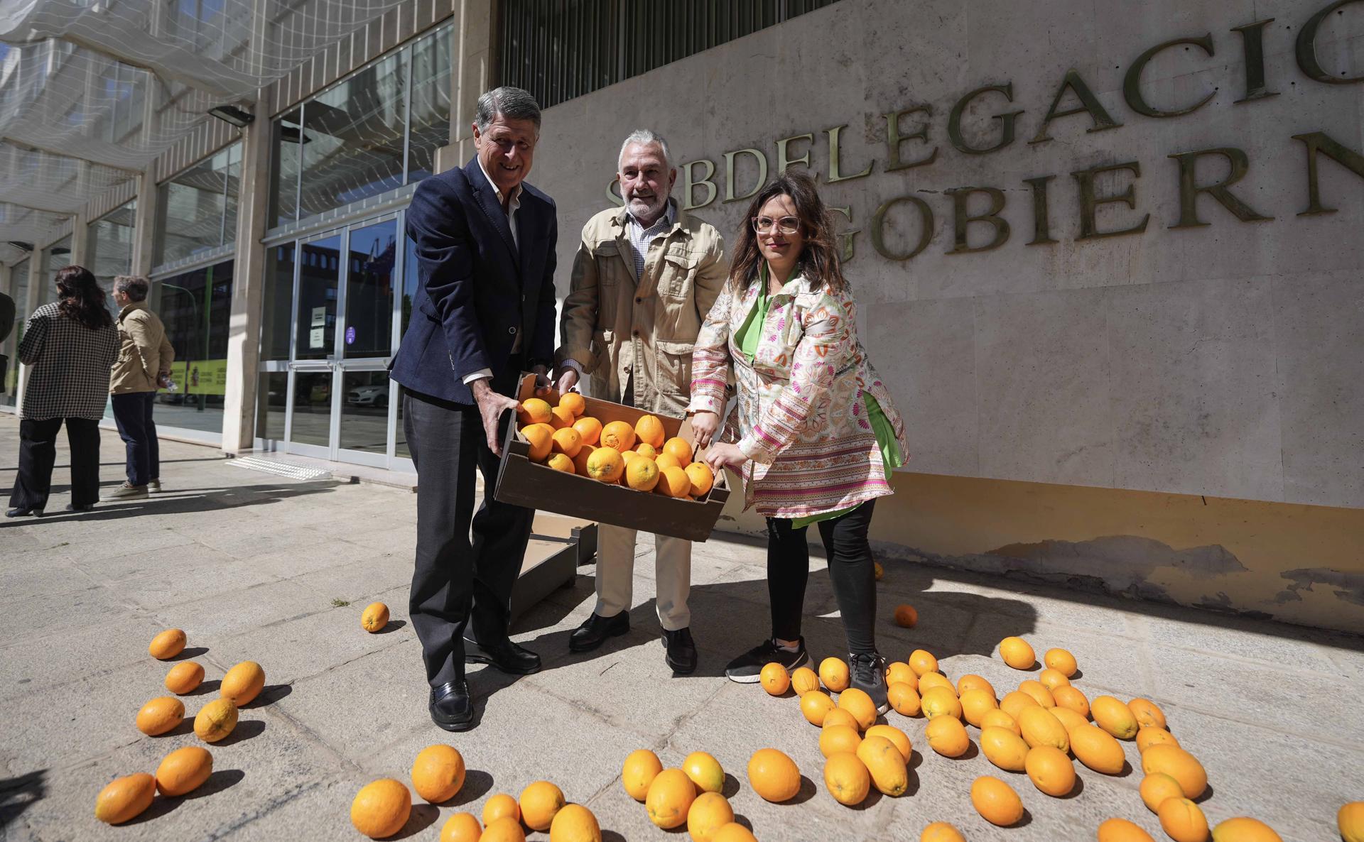 Concentración por el sector agrario en Córdoba, organizada por Asaja, COAG y Cooperativas Agro-Alimentarias. Efeagro/Rafa Alcaide