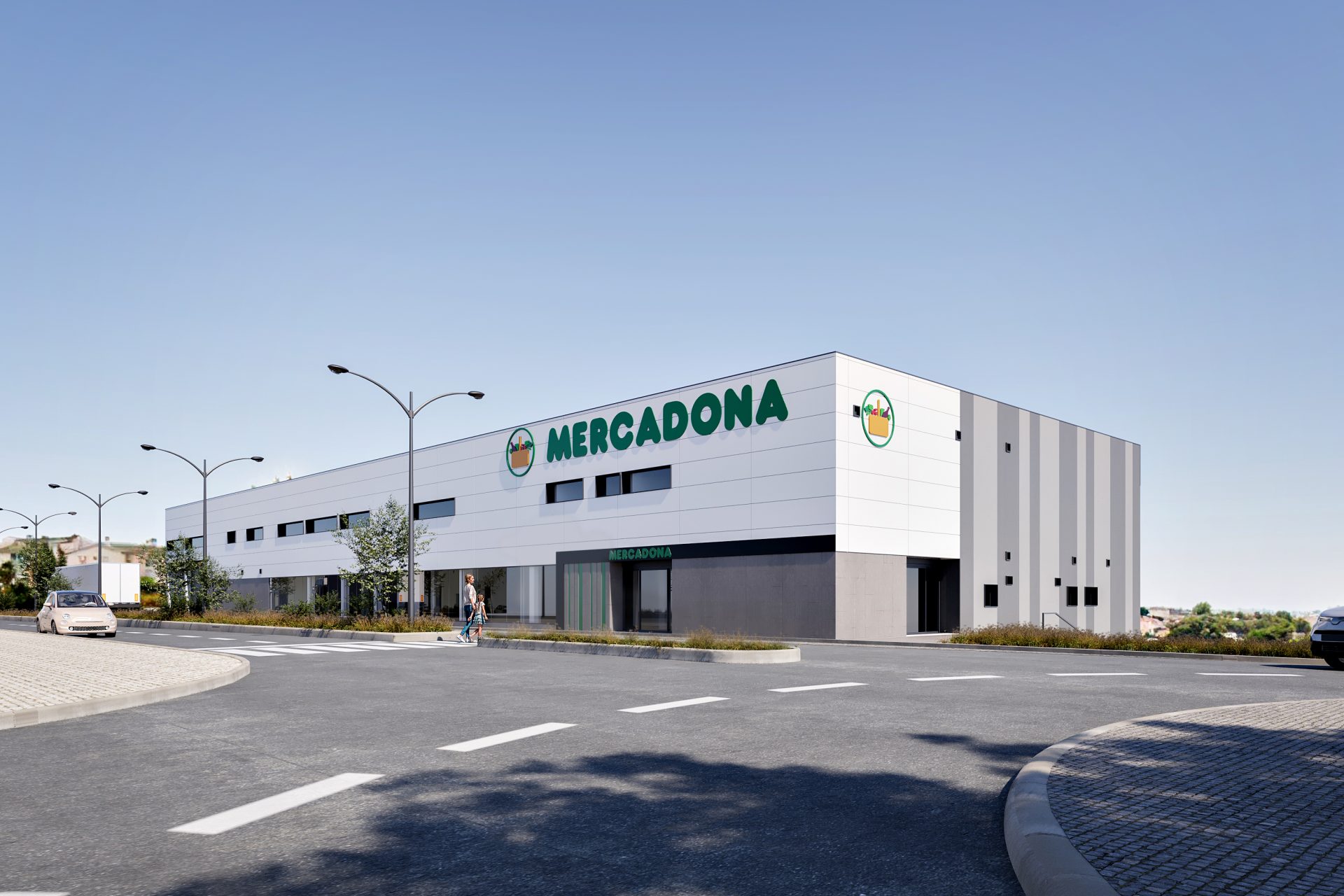 Futuro supermercado de Mercadona en Lisboa. Efeagro/Mercadona